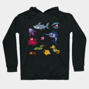 Sea Creatures Hoodie